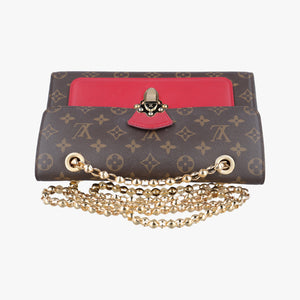 VICTOIRE Brown×CERISE Monogram Canvas×calf leather CA4186