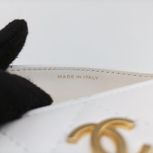 Matelasse coco mark White lambskin 30638768
