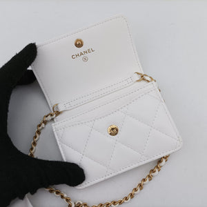 Matelasse coco mark White lambskin 30638768