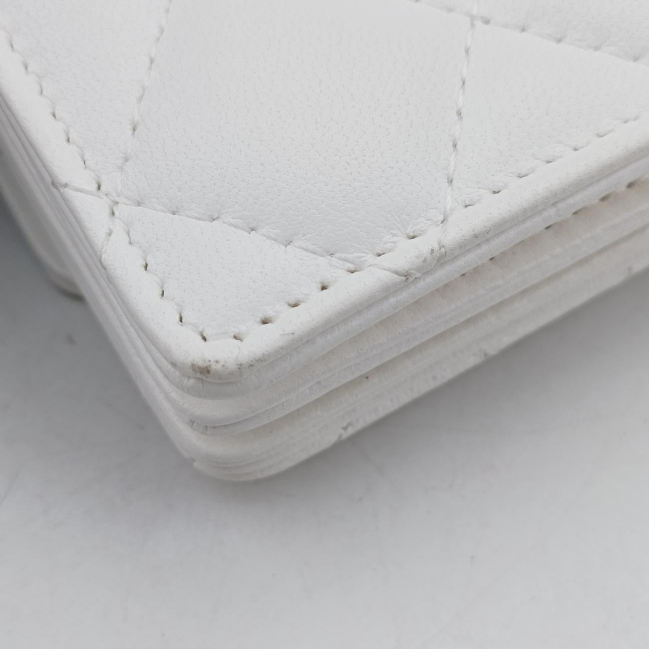 Matelasse coco mark White lambskin 30638768