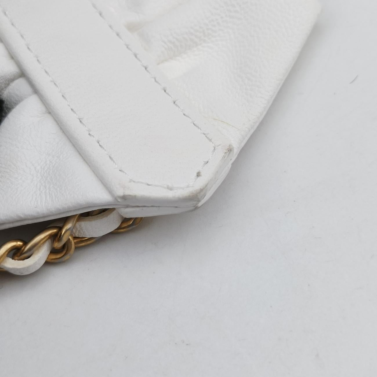 Matelasse coco mark White lambskin 30638768