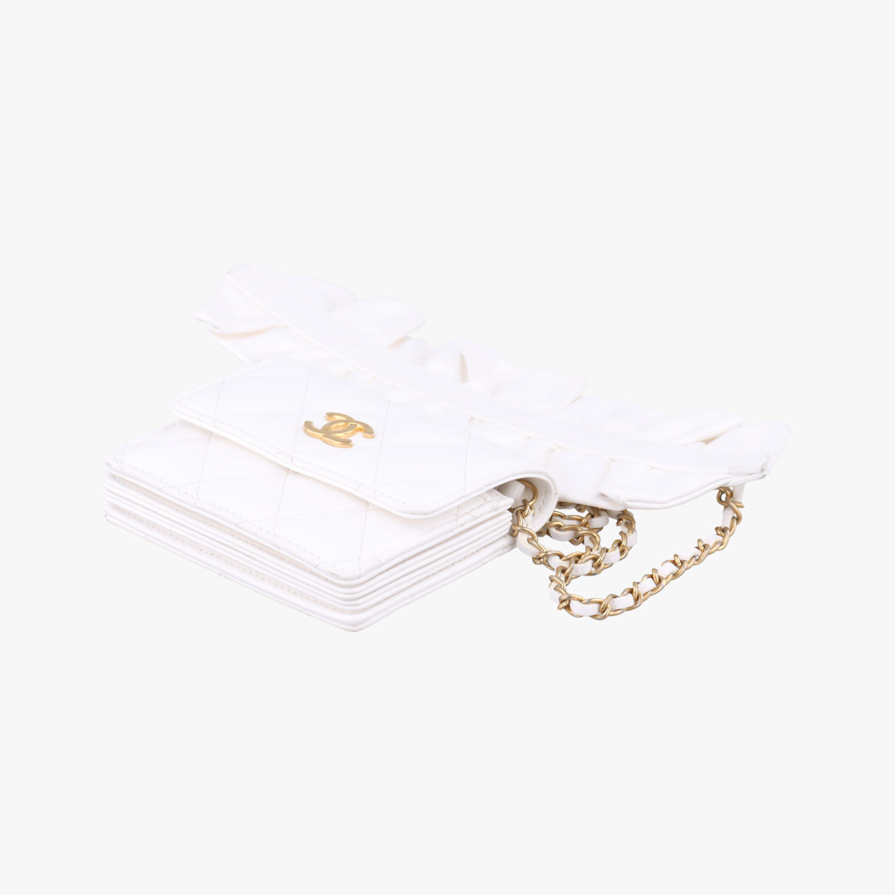 Matelasse coco mark White lambskin 30638768