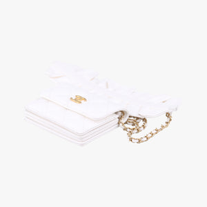 Matelasse coco mark White lambskin 30638768