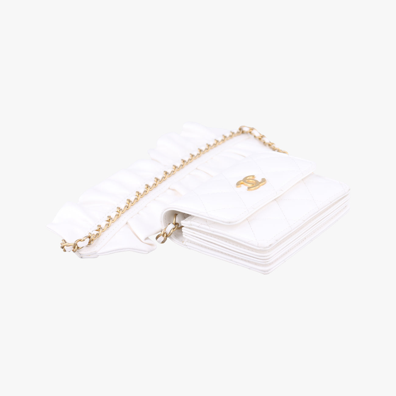 Matelasse coco mark White lambskin 30638768
