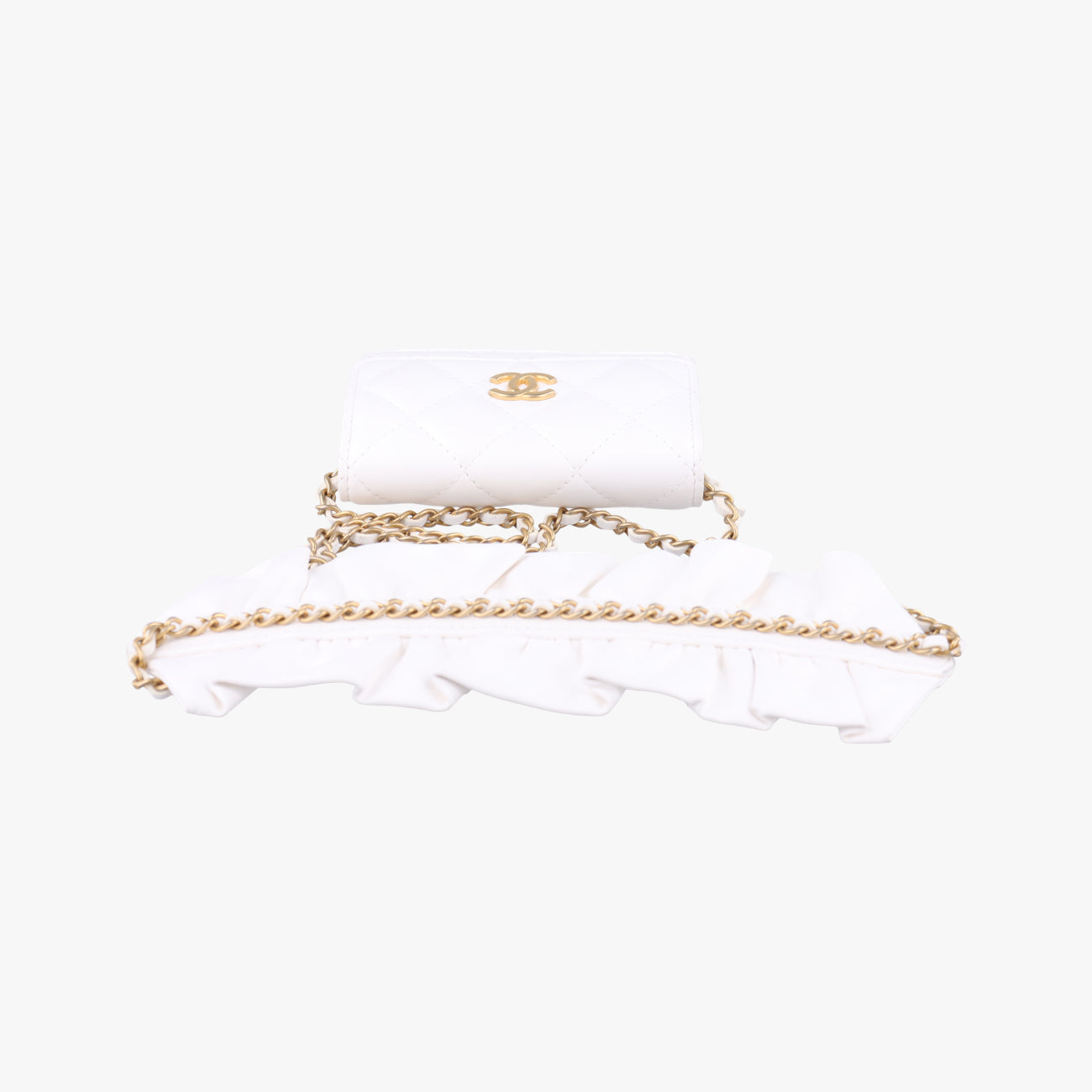 Matelasse coco mark White lambskin 30638768