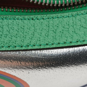 Good Game Mini Silver×Multicolour Leather × fabric