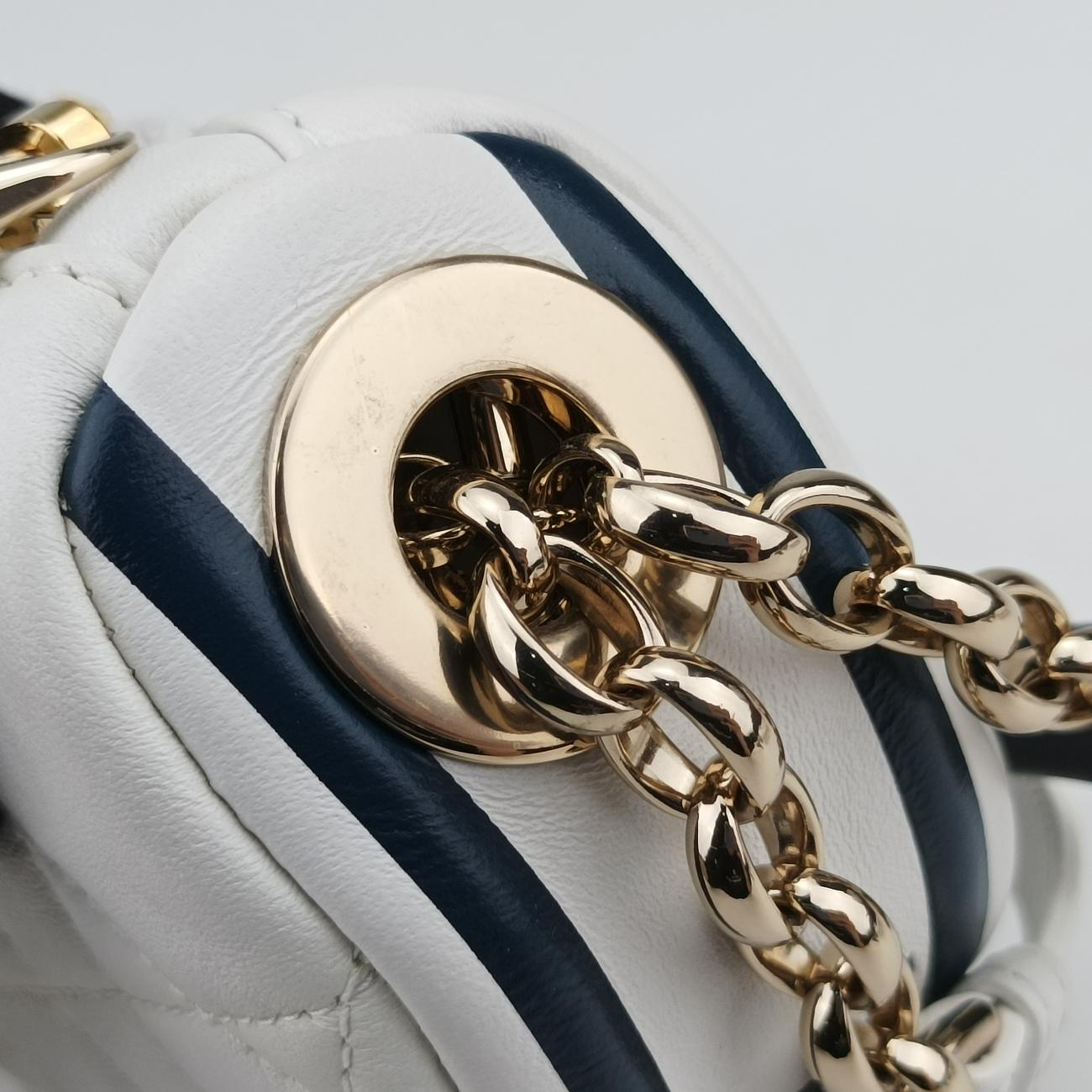 Cannage Vibe Hobo micro White lambskin 19-MA-0232