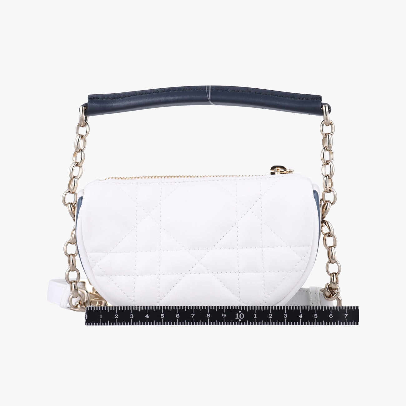 Cannage Vibe Hobo micro White lambskin 19-MA-0232