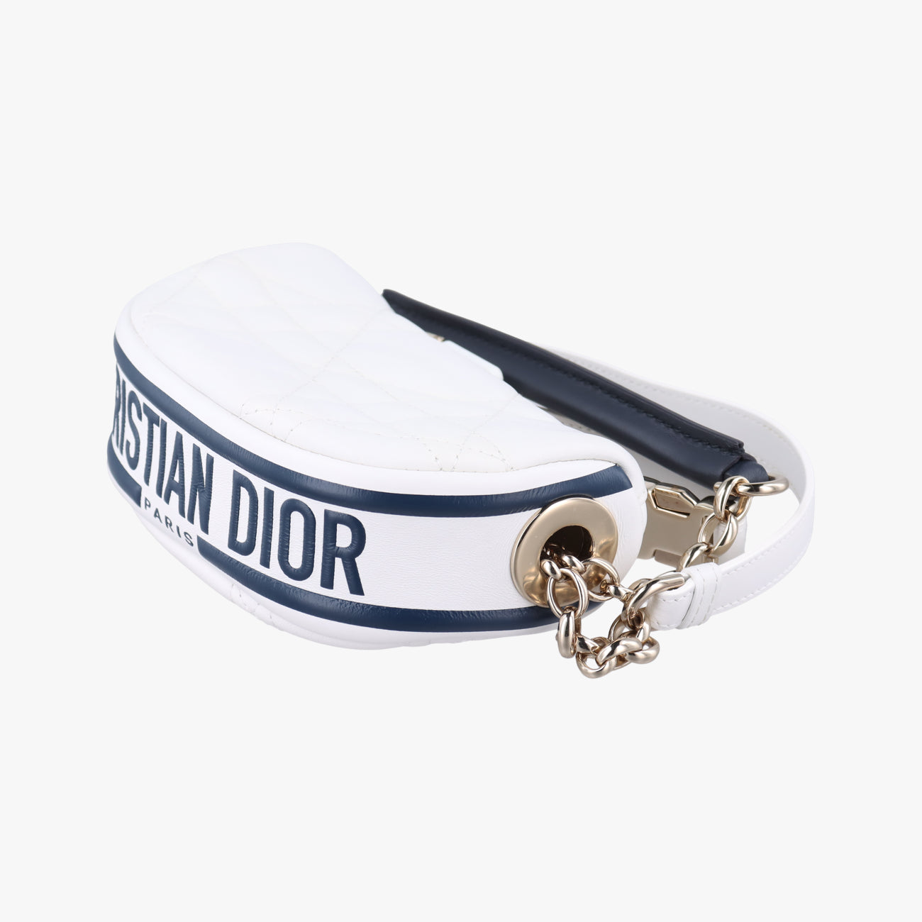 Cannage Vibe Hobo micro White lambskin 19-MA-0232