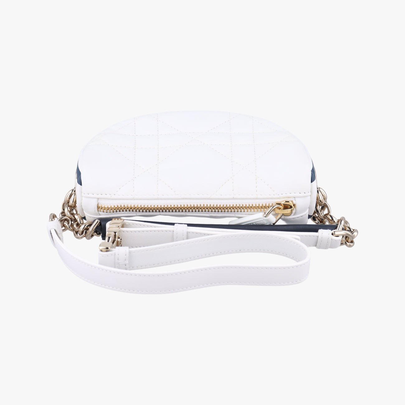 Cannage Vibe Hobo micro White lambskin 19-MA-0232