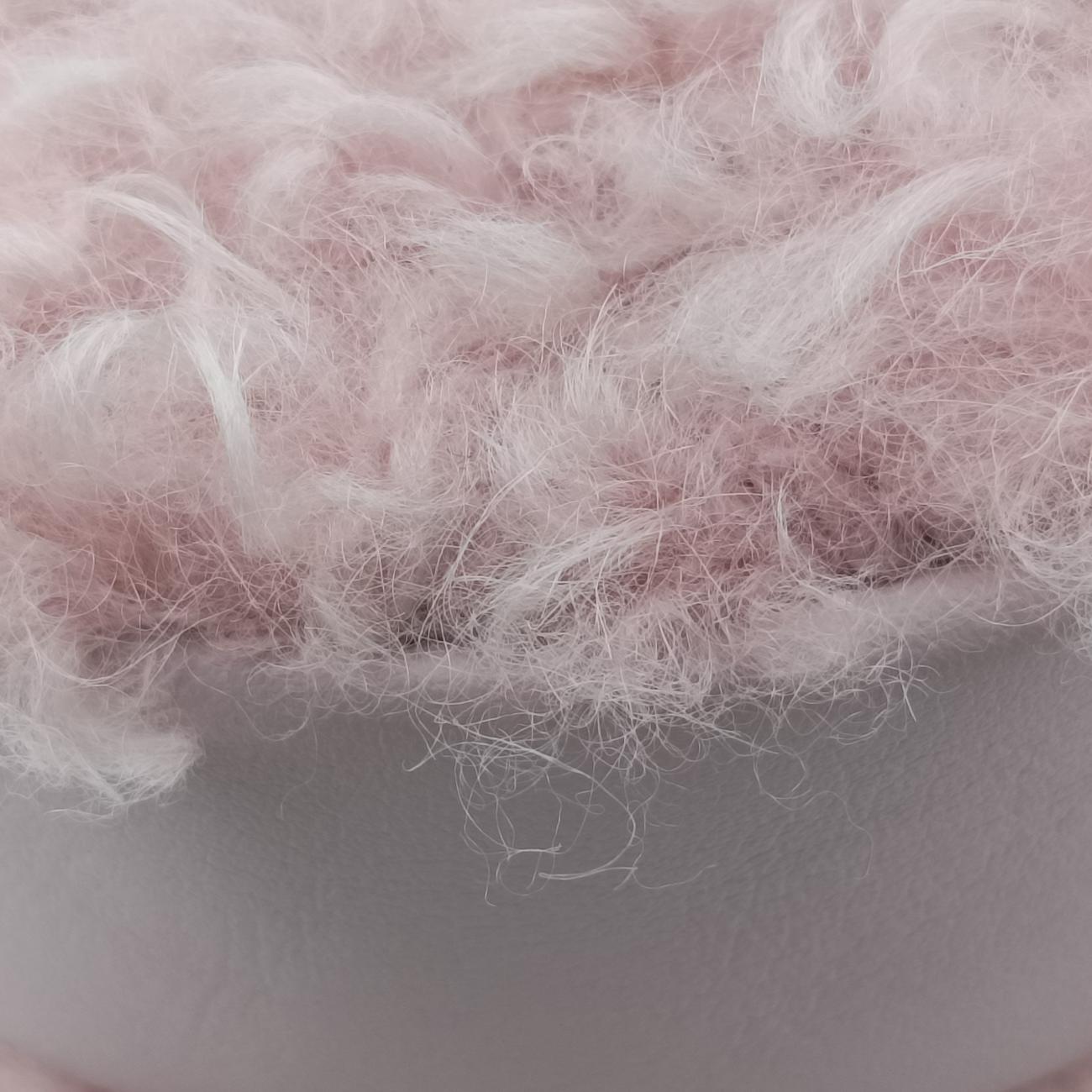 CHANEL 19 Round Pink Leather × wool 30235655