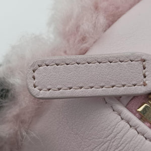 CHANEL 19 Round Pink Leather × wool 30235655