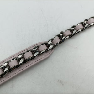 CHANEL 19 Round Pink Leather × wool 30235655