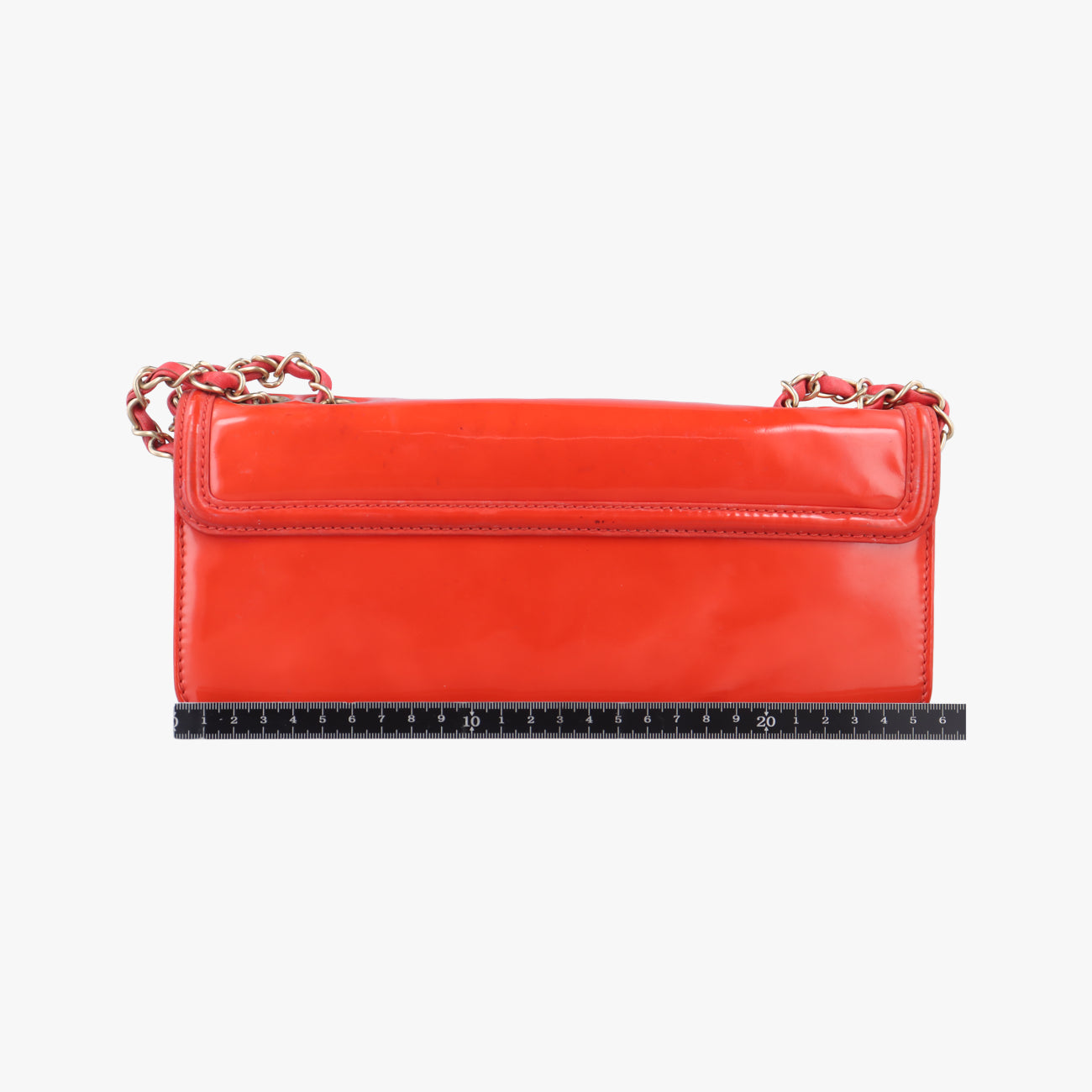 2.55 Lock Orange Patent Leather 12659650