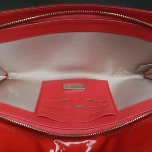 2.55 Lock Orange Patent Leather 12659650