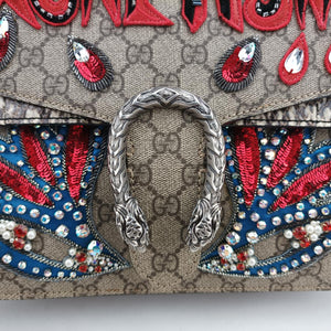 Dionysus Beige×Multicolour PVC coated canvas x snakeskin H024772053