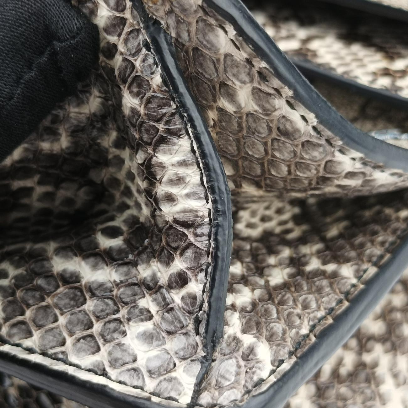 Dionysus Beige×Multicolour PVC coated canvas x snakeskin H024772053