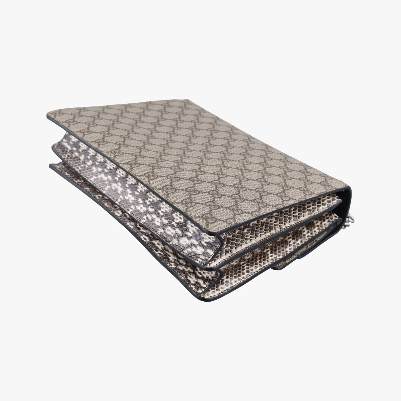 Dionysus Beige×Multicolour PVC coated canvas x snakeskin H024772053