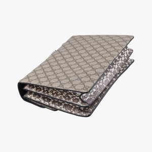 Dionysus Beige×Multicolour PVC coated canvas x snakeskin H024772053