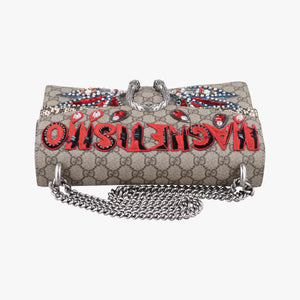 Dionysus Beige×Multicolour PVC coated canvas x snakeskin H024772053