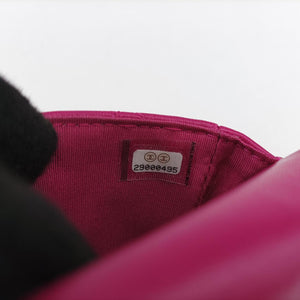 CC Waist Coin Purse Purple lambskin×fabric 29000495