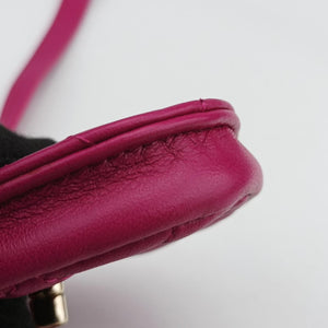 CC Waist Coin Purse Purple lambskin×fabric 29000495