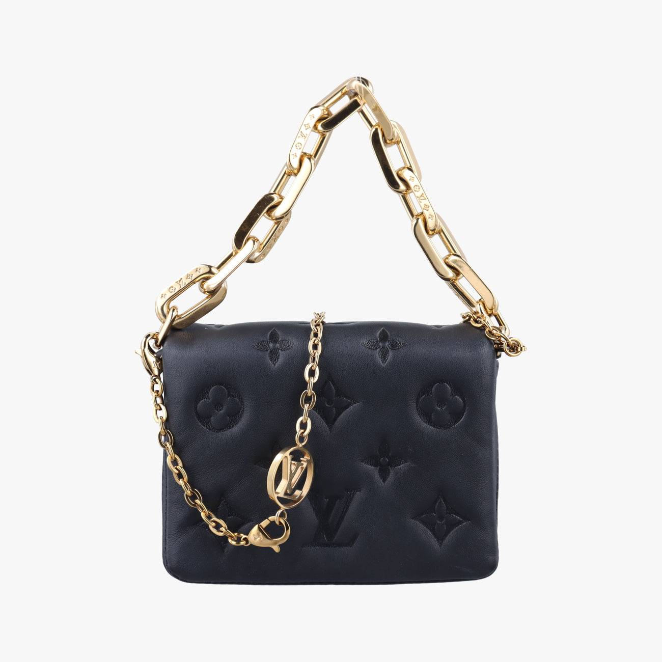 COUSSIN Noir lambskin ICチップ