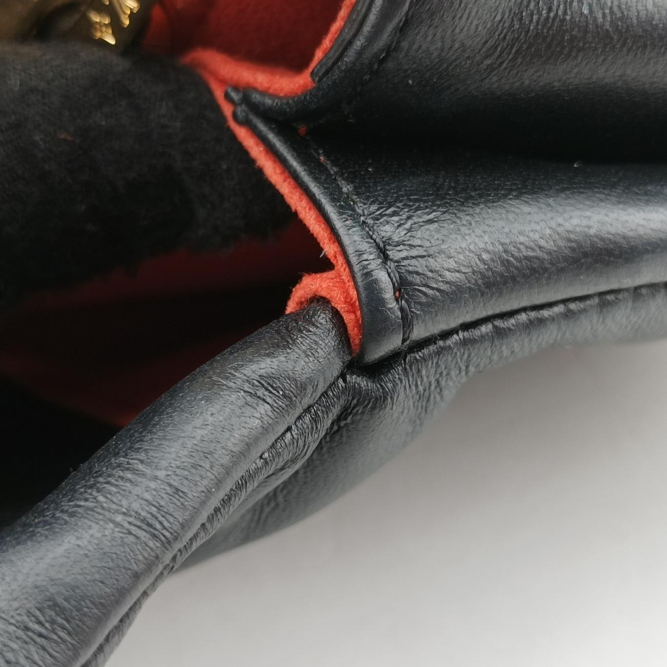 COUSSIN Noir lambskin ICチップ