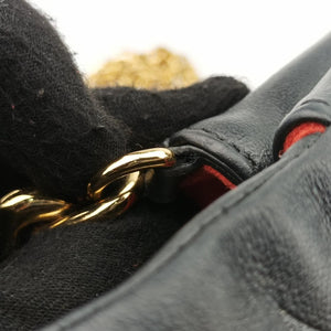 COUSSIN Noir lambskin ICチップ