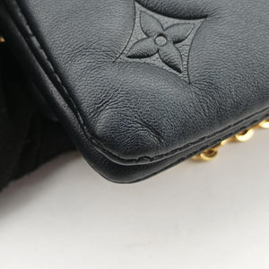 COUSSIN Noir lambskin ICチップ