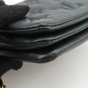 COUSSIN Noir lambskin ICチップ