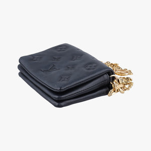 COUSSIN Noir lambskin ICチップ