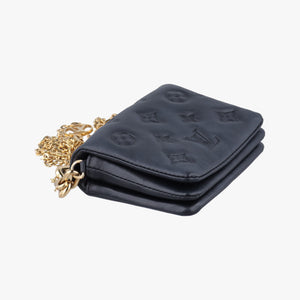 COUSSIN Noir lambskin ICチップ