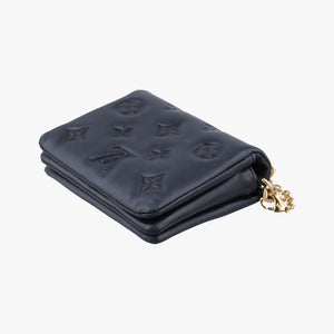 COUSSIN Noir lambskin ICチップ