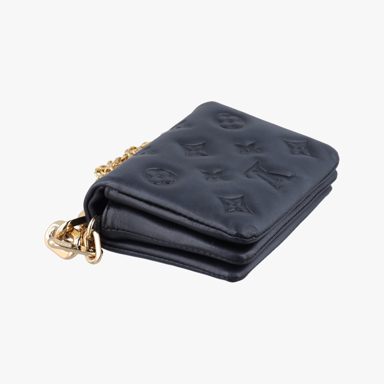 COUSSIN Noir lambskin ICチップ
