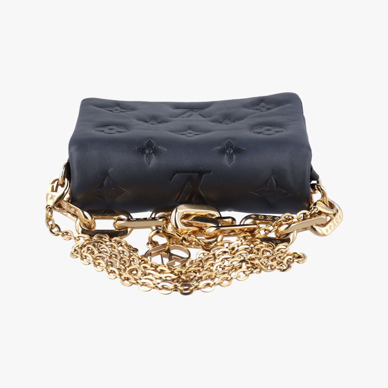 COUSSIN Noir lambskin ICチップ