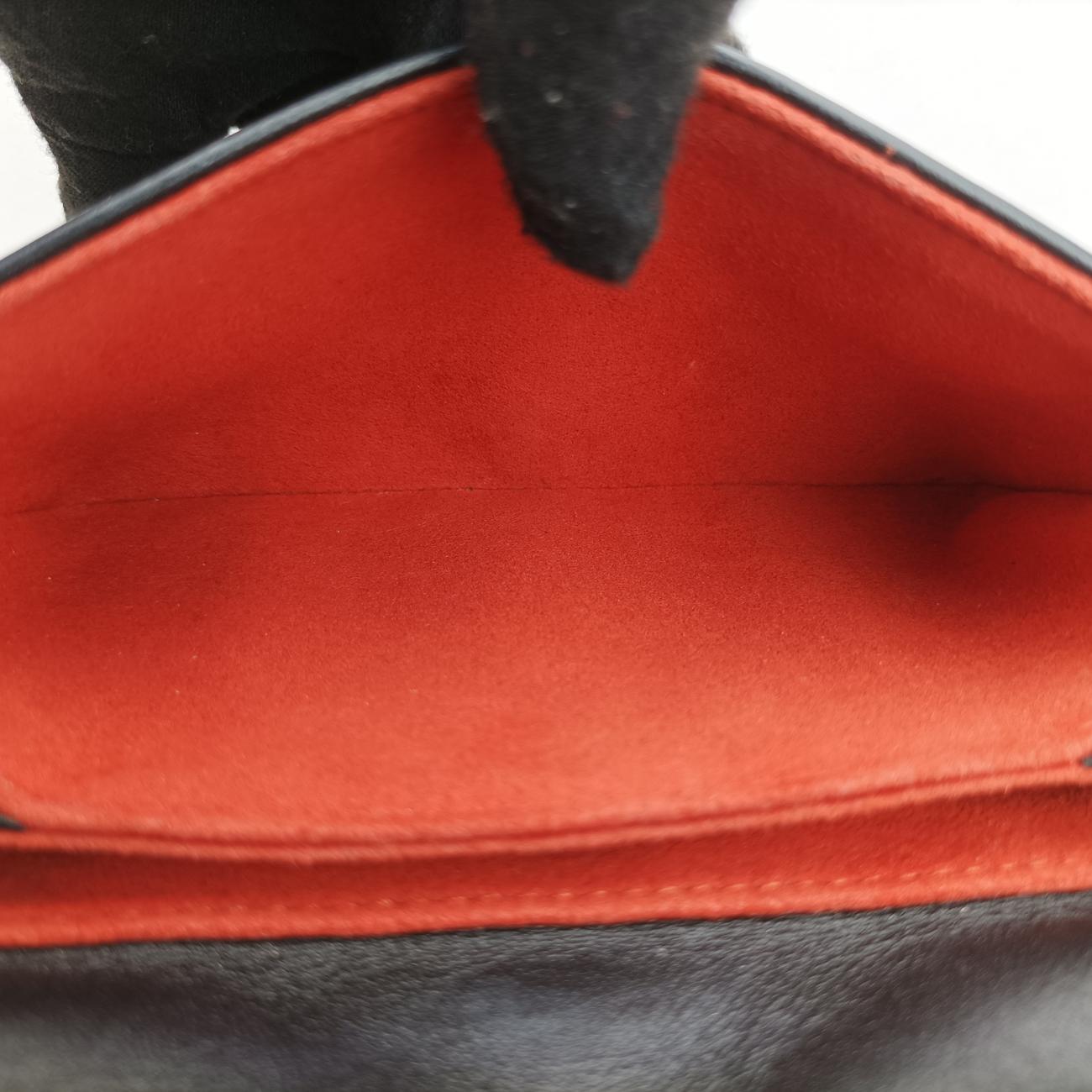 COUSSIN Noir lambskin ICチップ