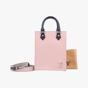 Petit Sac Plat ROSE BALLERIN Epi CA2290