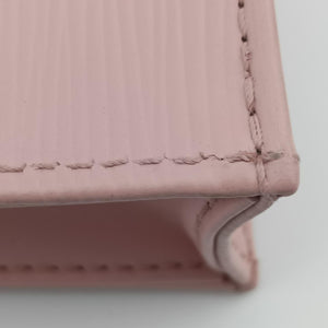 Petit Sac Plat ROSE BALLERIN Epi CA2290