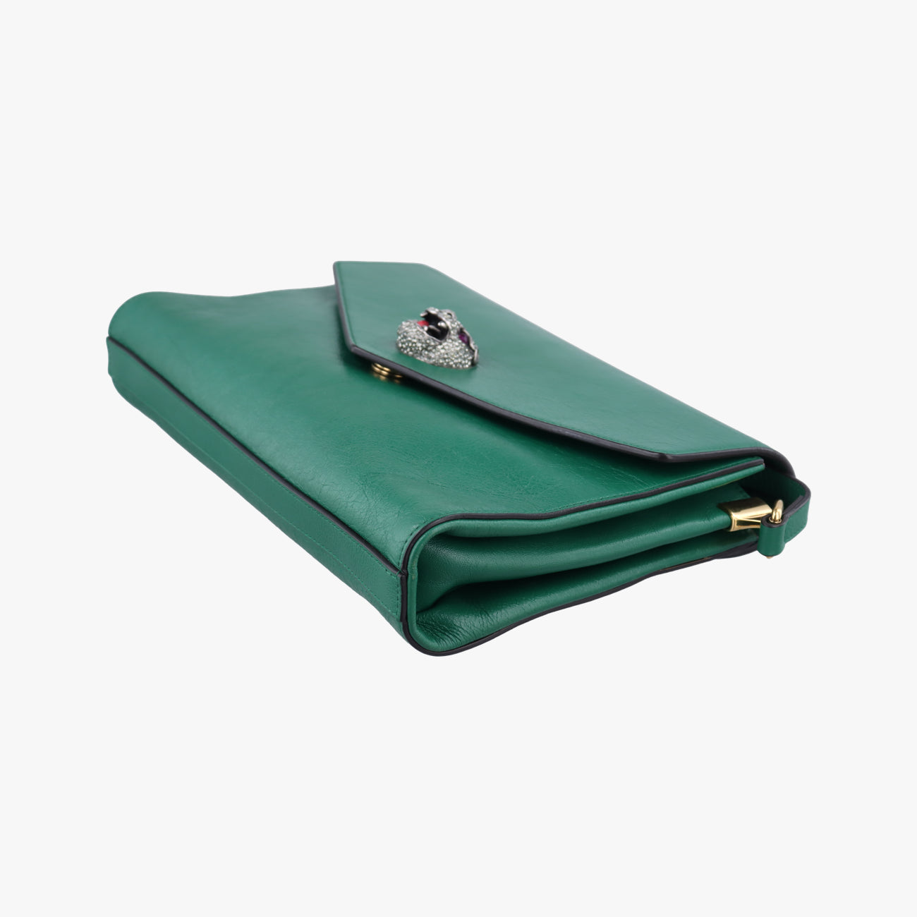 Thiara Envelope Animalier Green Leather E025648748