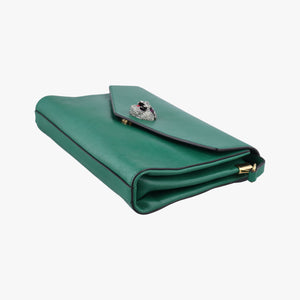 Thiara Envelope Animalier Green Leather E025648748