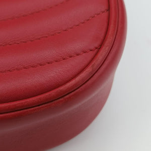 NEW WAVE Chain PM ROUGE ECARLATE Leather NZ2168