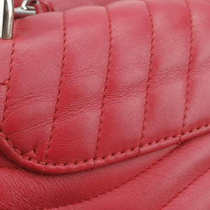 NEW WAVE Chain PM ROUGE ECARLATE Leather NZ2168