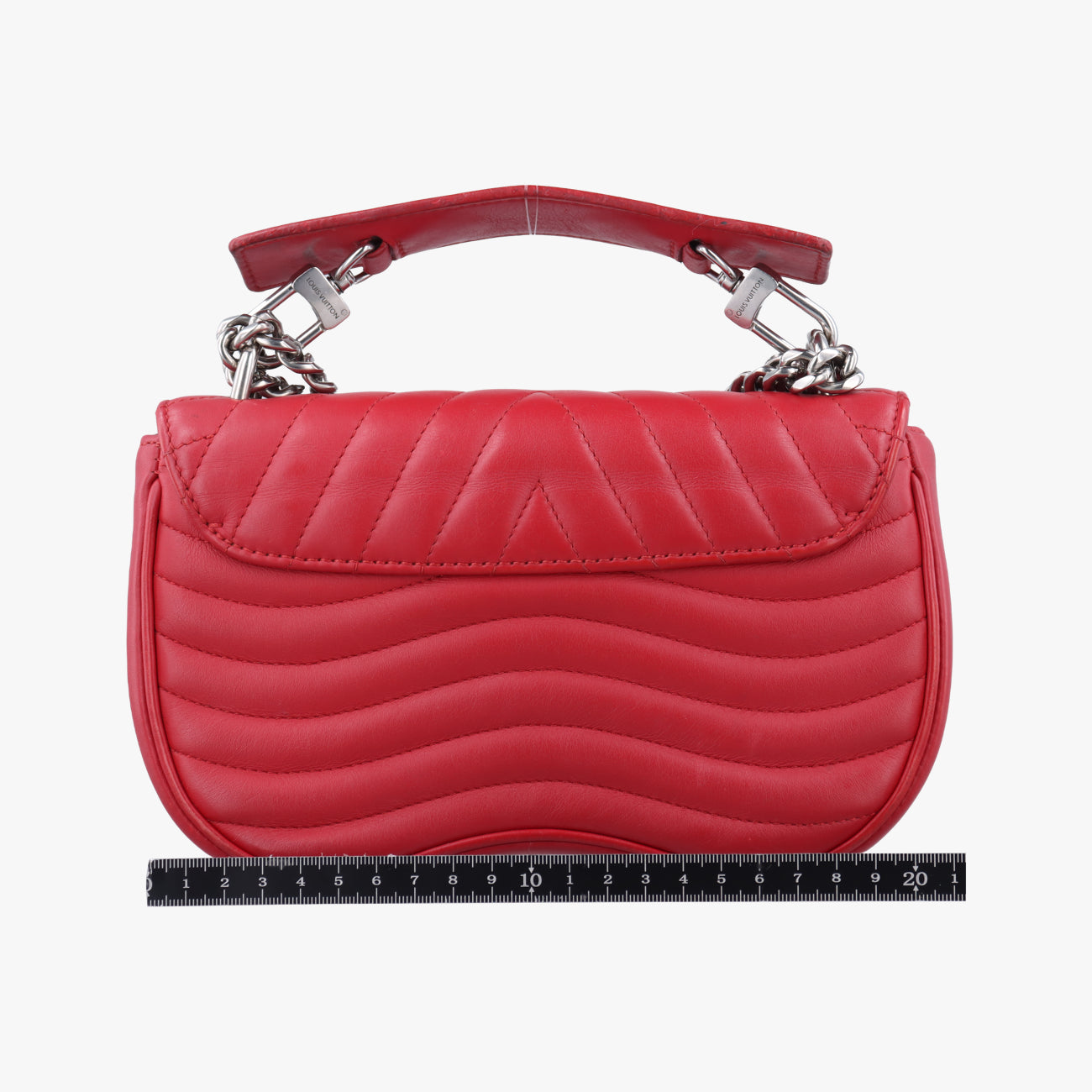 NEW WAVE Chain PM ROUGE ECARLATE Leather NZ2168