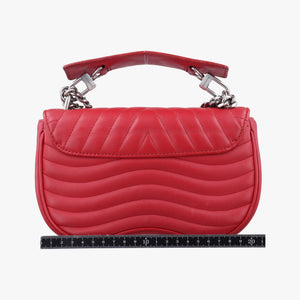 NEW WAVE Chain PM ROUGE ECARLATE Leather NZ2168