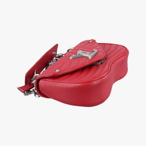 NEW WAVE Chain PM ROUGE ECARLATE Leather NZ2168