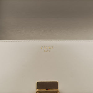 Triomphe White Leather C-GU-4211