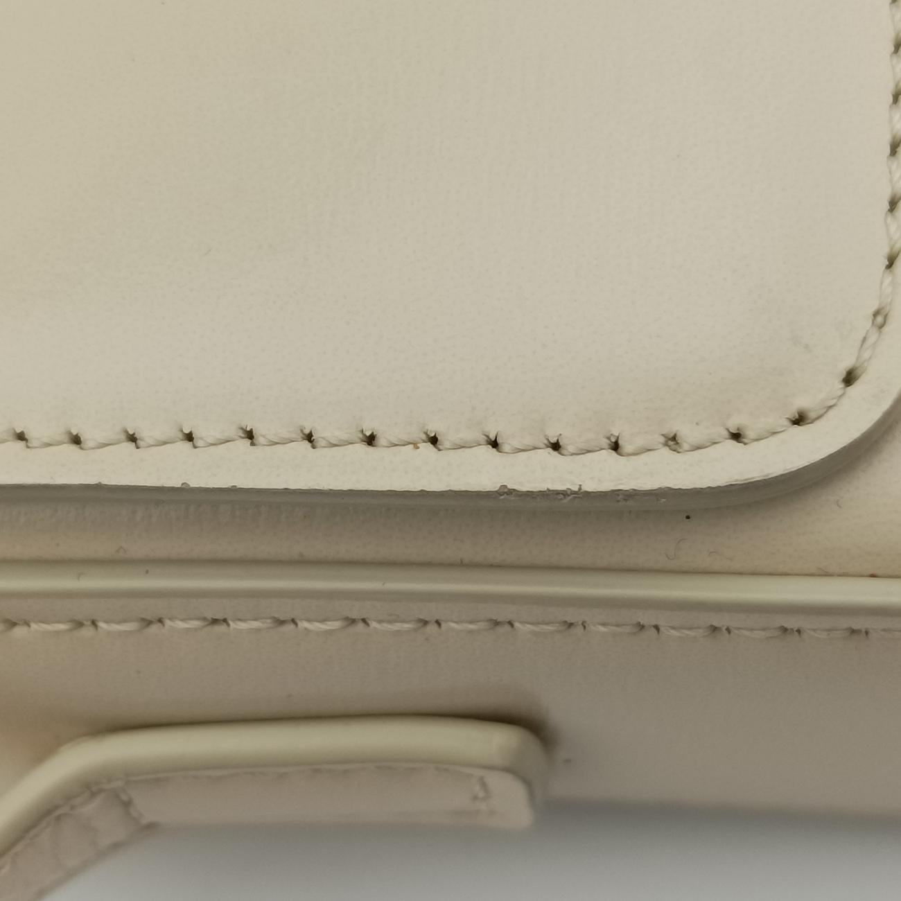Triomphe White Leather C-GU-4211