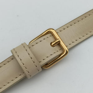 Triomphe White Leather C-GU-4211