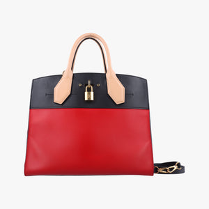 City Steamer MM Ruby x Noir Leather DU5115